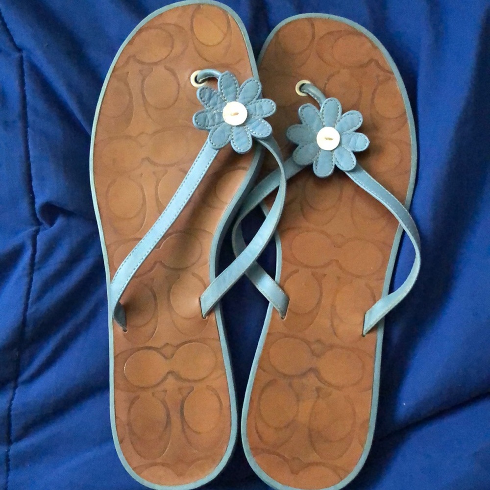 Coach Flip Flops
